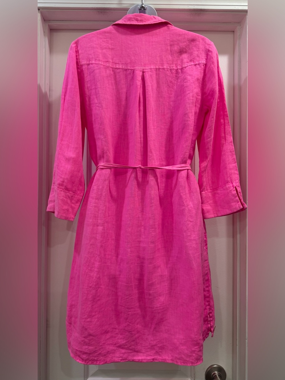 Lilly Pulitzer Pilar Tunic Linen Dress Aura 
Pink Size XS - Picture 2 of 16